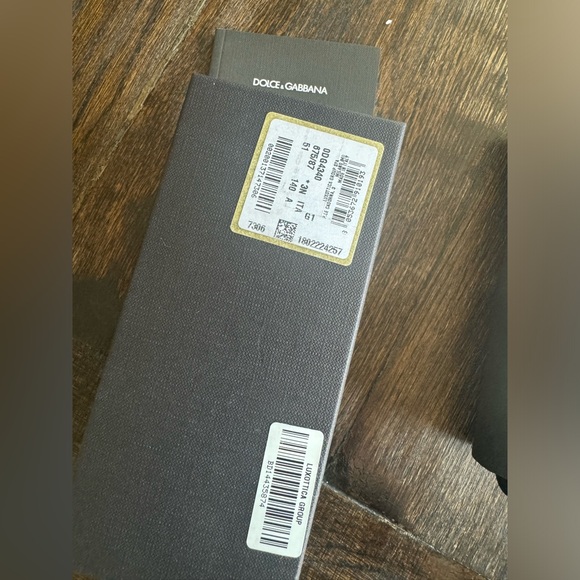 DOLCE & GABBANA DG4340 675/87 Top Black Crystal Gold Cat Eye Sunglasses - Picture 4 of 4